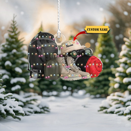 Camping equipment Xmas Personalized Gift,Camping Christmas Ornament, Ornament Decoration, Ornament For Gift, Ornament Christmas