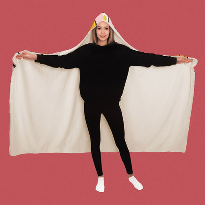 Chinese Bao Hooded Blanket