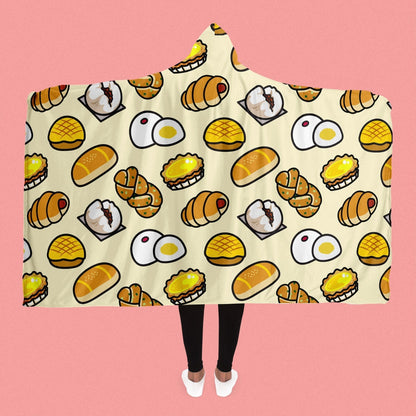 Chinese Bao Hooded Blanket