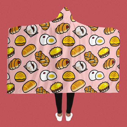 Chinese Bao Hooded Blanket