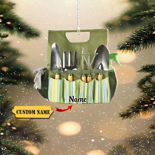 Customized Gardening tools Christmas Ornament,Gardening Tools equipment Ornament, Ornament Decoration, Ornament For Gift, Ornament Christmas