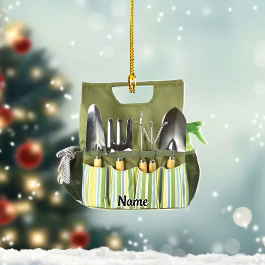 Customized Gardening tools Christmas Ornament,Gardening Tools equipment Ornament, Ornament Decoration, Ornament For Gift, Ornament Christmas