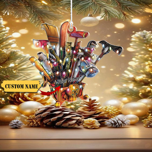 Customized Gardening tools Christmas Ornament,Gardening Tools equipment Ornament6, Ornament Decoration, Ornament For Gift, Ornament Christmas