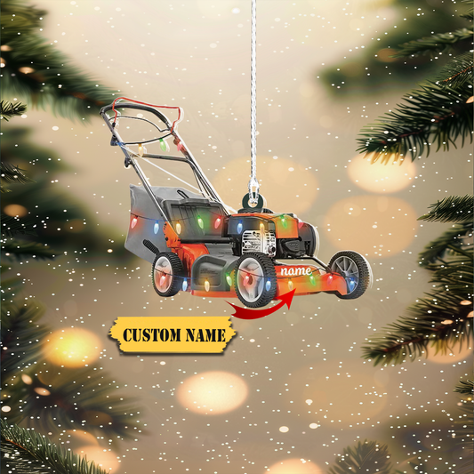 Customized Lawn Mowers Christmas Ornament, Lawn Movers Gardening Tools Ornament8989777, Ornament Decoration, Ornament For Gift, Ornament Christmas