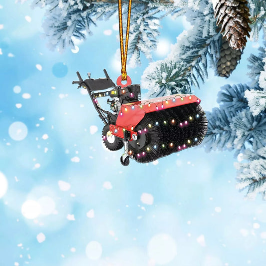 Customized Snow Blowers Christmas Ornament, Gardening Tools equipment Ornament56745999, Ornament Decoration, Ornament For Gift, Ornament Christmas