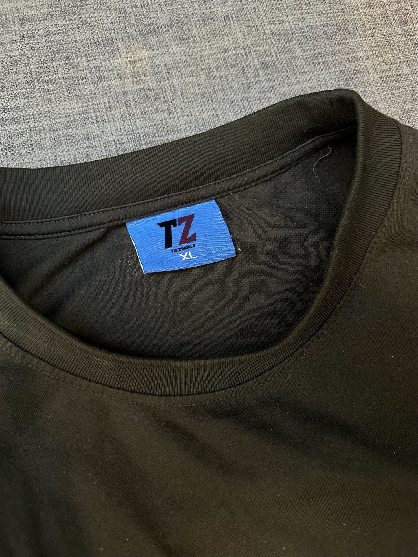 TeeZworld Black Tshirt, Black Tshirt Gift, Tshirt For Him, Gift For Man