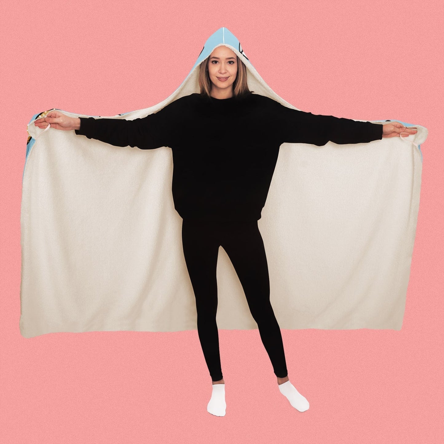 Dim Sum Hooded Blanket