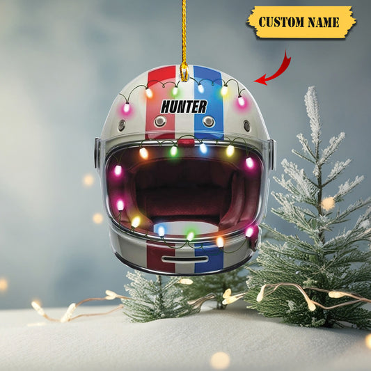 Dirt Track Engine Personalized Car Racing Christmas Ornament 2022 Drag Racing Ornaments Dirt Truck Race Car Driver Wooden Ornaments 2, Ornament Decoration, Ornament For Gift, Ornament Christmas