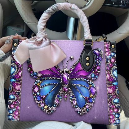 Leather Bag Violet Royalty