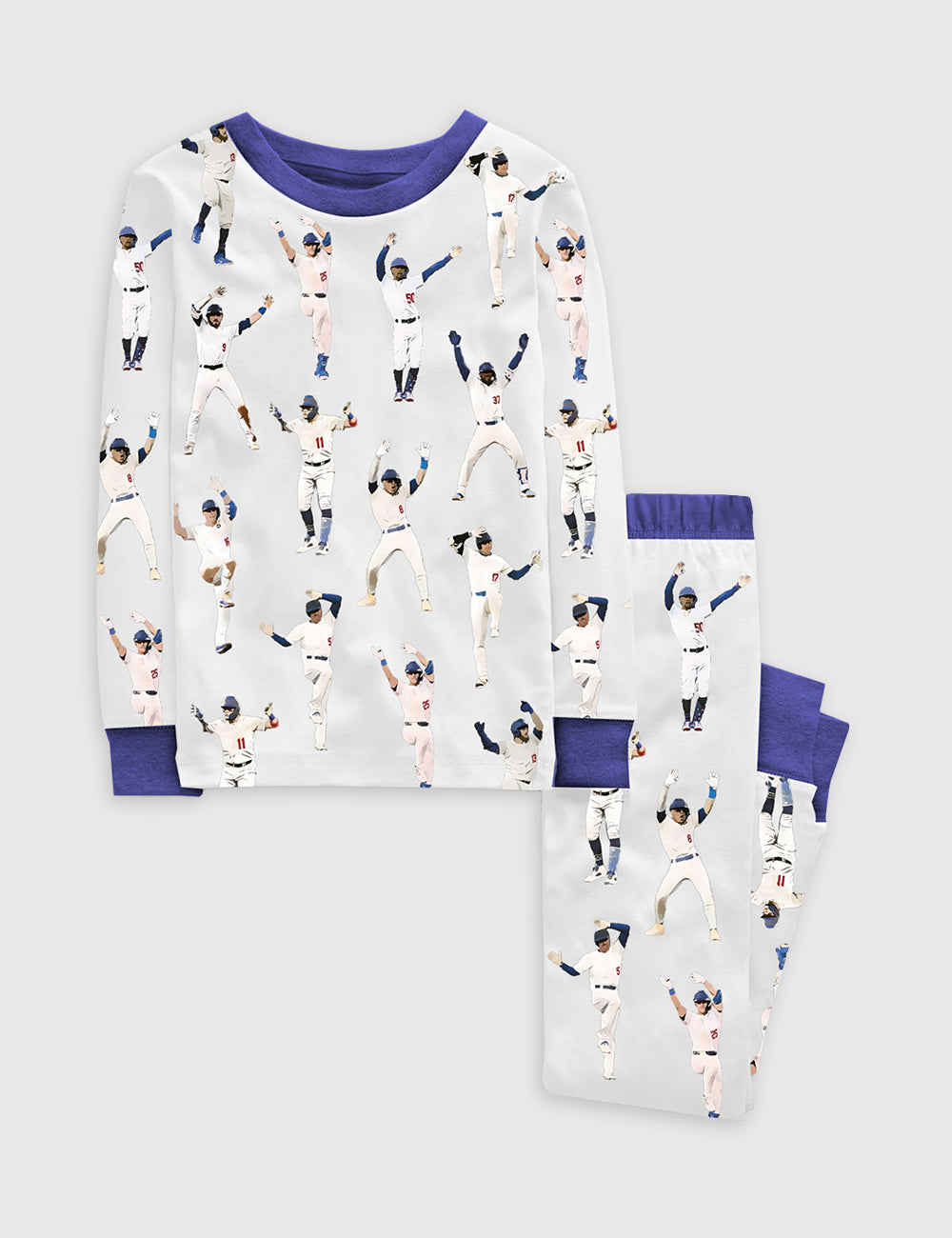 Kid's Baseball League Pajama Set