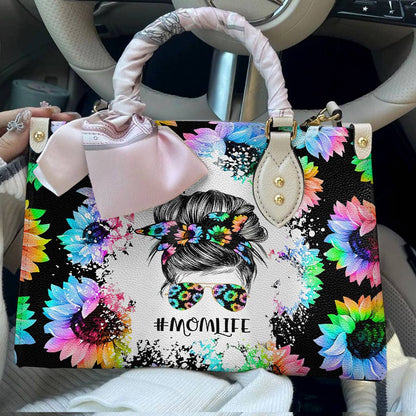 Leather Bag Gorgeous Sunflower Momlife