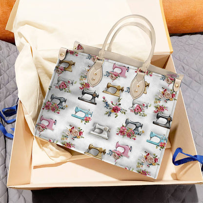 Leather Bag Rosy Threads