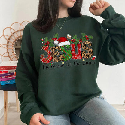 Jesus The Reason For The Season, Christmas T-shirt, Christmas For Gift, Sweatshirt Christmas, Christmas Gift