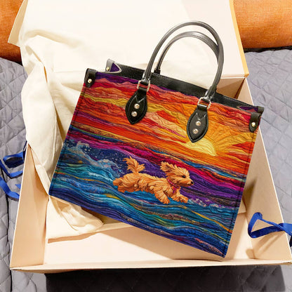 Yorkie Leather Bag Radiant Sunset