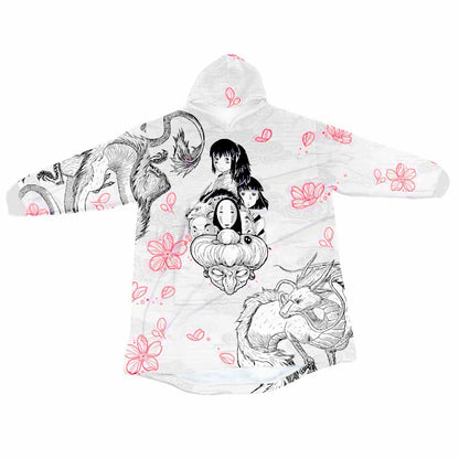 Ghibli Blend Hoodie Blanket