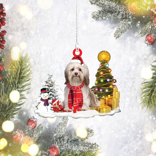 Godmerch- Ornament- Havanese Christmas Ornament Dog Ornament, Car Ornament, Christmas Ornament_3545, Ornament Decoration, Ornament Christmas - TeeZworldVN