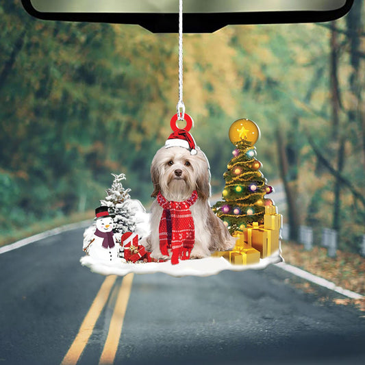 Godmerch- Ornament- Havanese Christmas Ornament Dog Ornament, Car Ornament, Christmas Ornament_3545, Ornament Decoration, Ornament Christmas - TeeZworldVN
