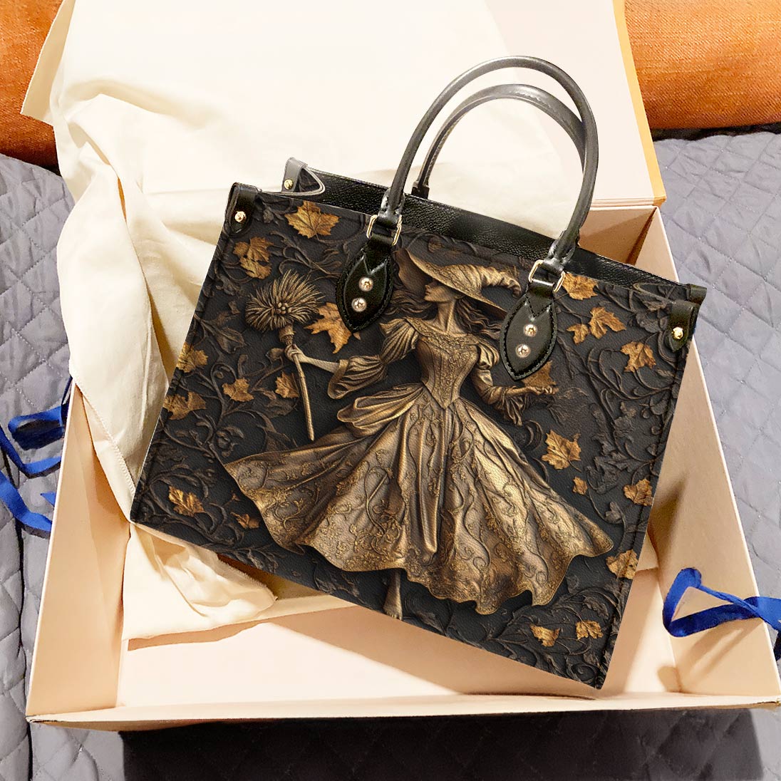 Witch Leather Bag Enchanted Elegance