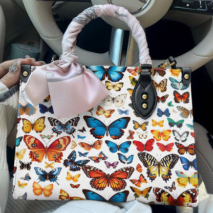 Leather Bag Butterfly Kaleidoscope