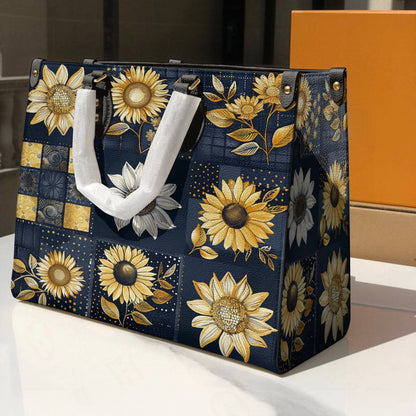 Leather Bag Classic Sunflower