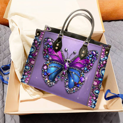 Leather Bag Violet Royalty