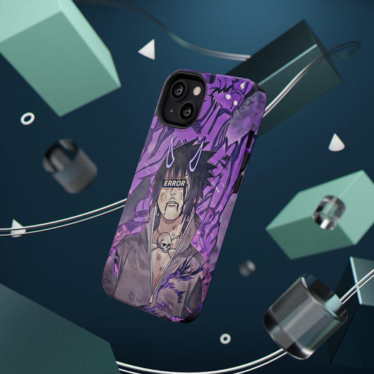 iPhone Impact-Resistant Case, Saske Anime Phone Cover, Protective Shell, Hard Case, Shockproof Phone Case, Otaku Gift