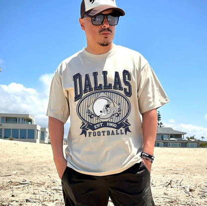 Dallas Football Retro Style Shirt, Dallas Football Sweatshirt, Cowboy T-Shirt, Dallas Shirt, Football Shirt, Dallas Fans Tee