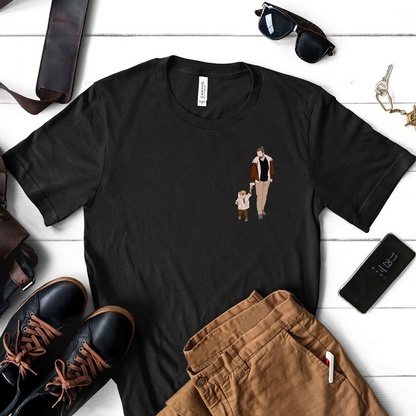 Advarsel kan spontant tale om fiskeri - Sjov fisker-t-shirt til lystfiskere og fiskeentusiaster