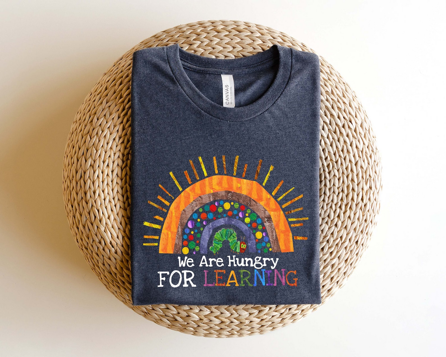We Are Hungry For Learning Shirt, Back To School Gift, 1st Day Of School, Funny Teacher Shirt, Teacher Gifts, Teacher T-Shirt