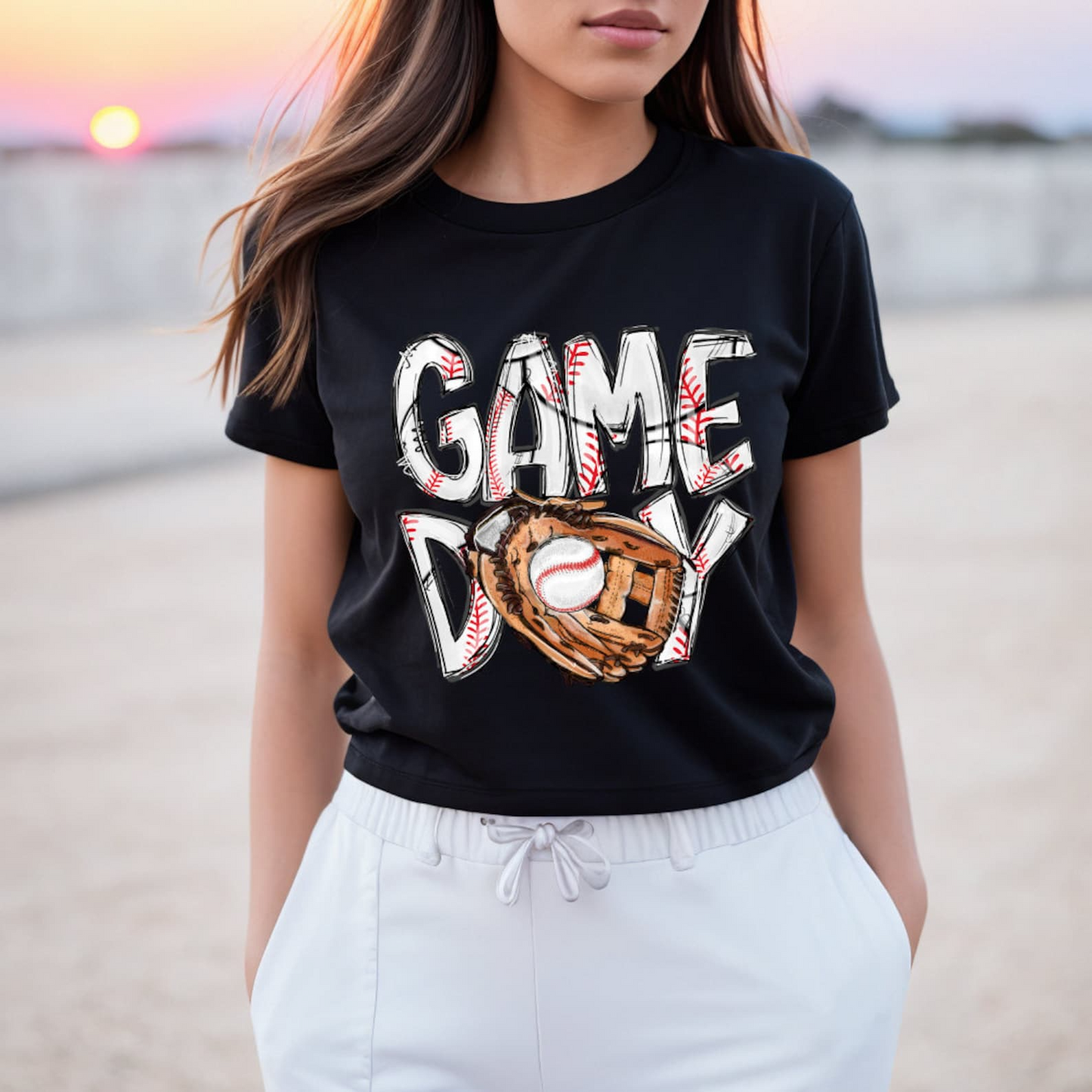 Baseball Shirt, Baseball Game Day Shirt for Women, Baseball Game Day TShirt, Baseball Mom Shirt, Game Day Baseball, Game Day Tee for Women