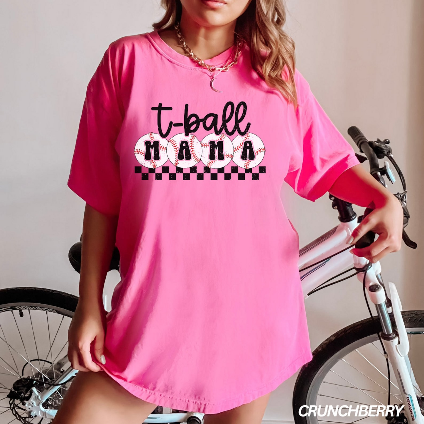 T-Ball Mama Shirt, Checkered Mama Shirt, Mothers Day Gift, Sports Mom, Cute Mom Shirt, Shirts for womenTball Mom Shirt,