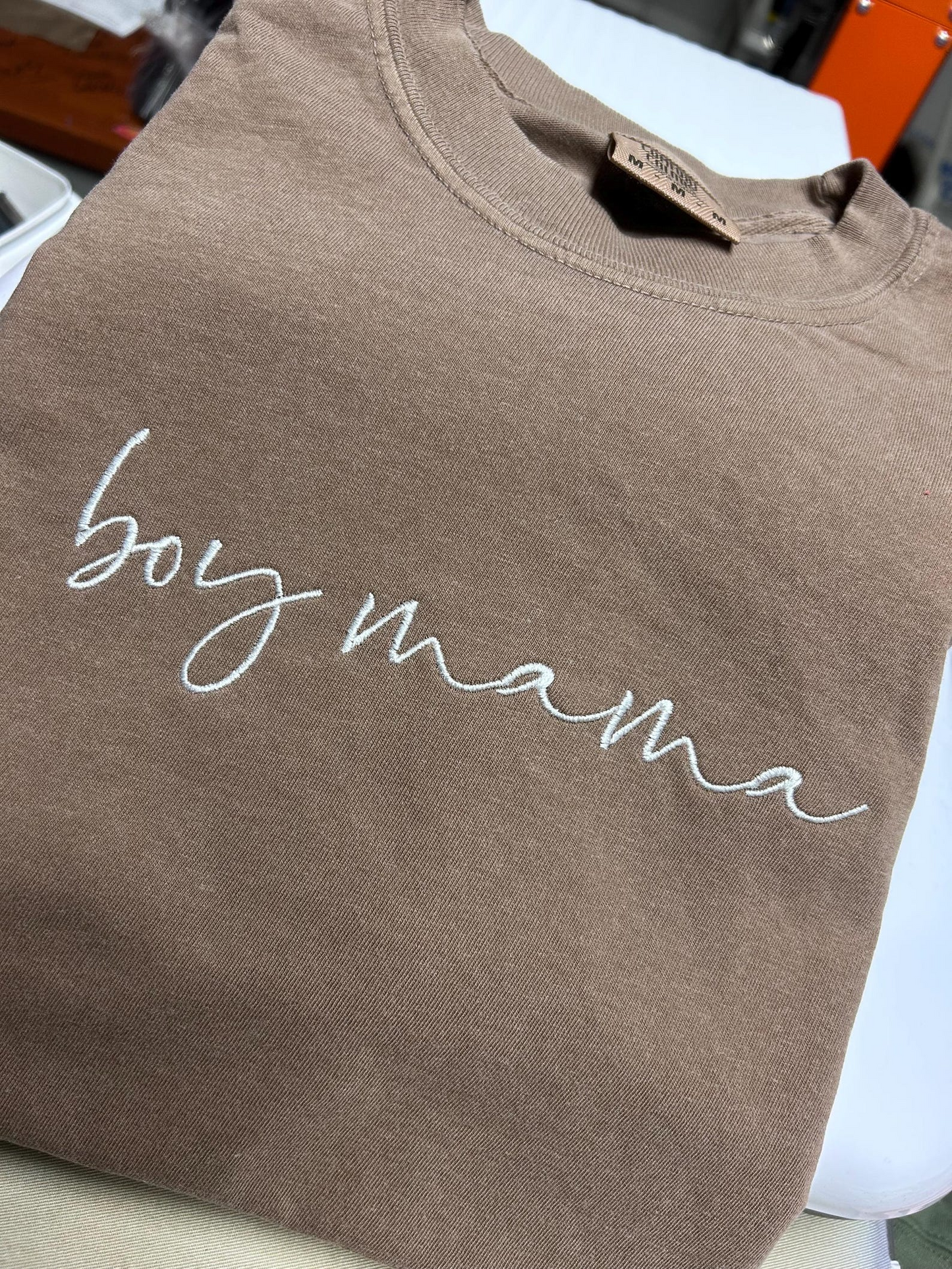 Boy Mama Embroidered Shirts, Boy Mama Shirts, Mother's Day Gift, Gifts for Mom