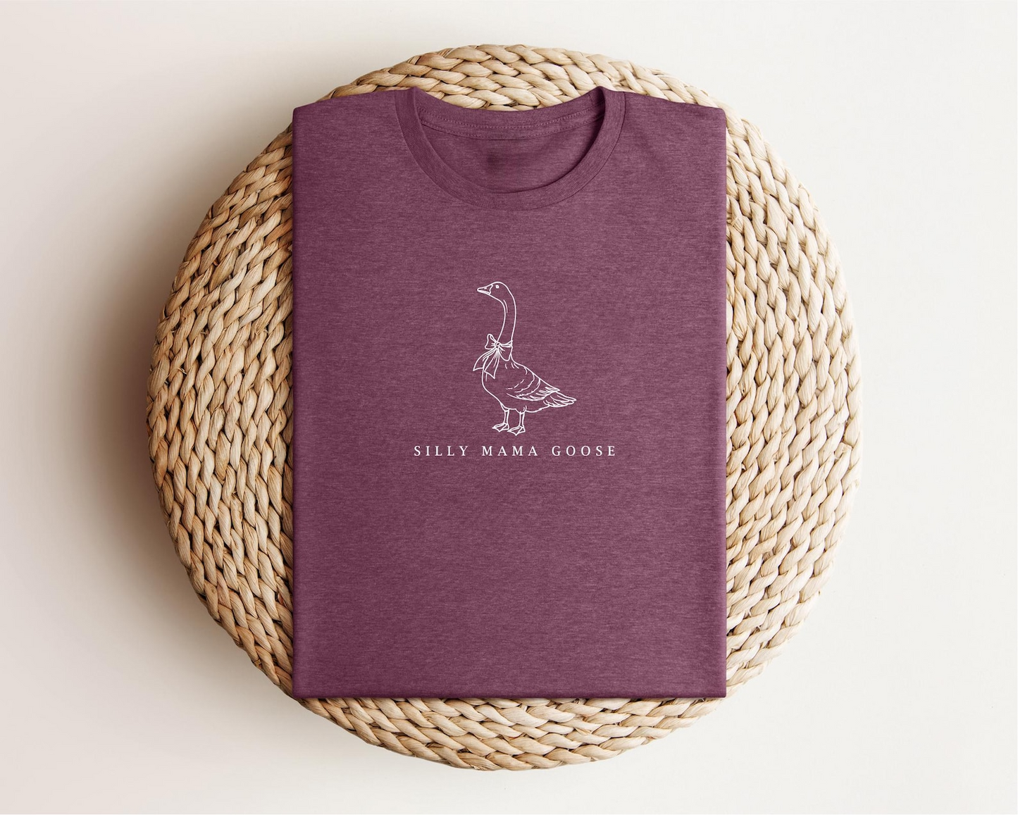 One Silly Goose Mom Shirt, Mama Goose Coquette Bow Shirt, Silly Goose Birthday Party Outfit