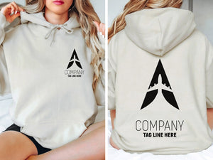 Custom Company Logo Matching Sweatshirt, Custom Text Sweatshirt,Personalized Custom Sweatshirt,Custom Back And Front Sweatshirt,Custom Shirt