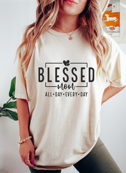 Gezegende moeder Shirt, moeder Shirt, moeder Shirt, moeder leven Shirt, beste moeder Shirt, jongen moeder Shirt, meisje moeder Shirt, Shirt-bestanden voor Cricut