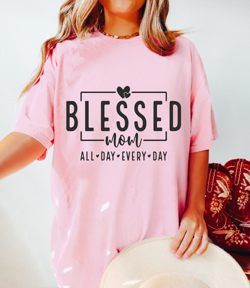 Gezegende moeder Shirt, moeder Shirt, moeder Shirt, moeder leven Shirt, beste moeder Shirt, jongen moeder Shirt, meisje moeder Shirt, Shirt-bestanden voor Cricut