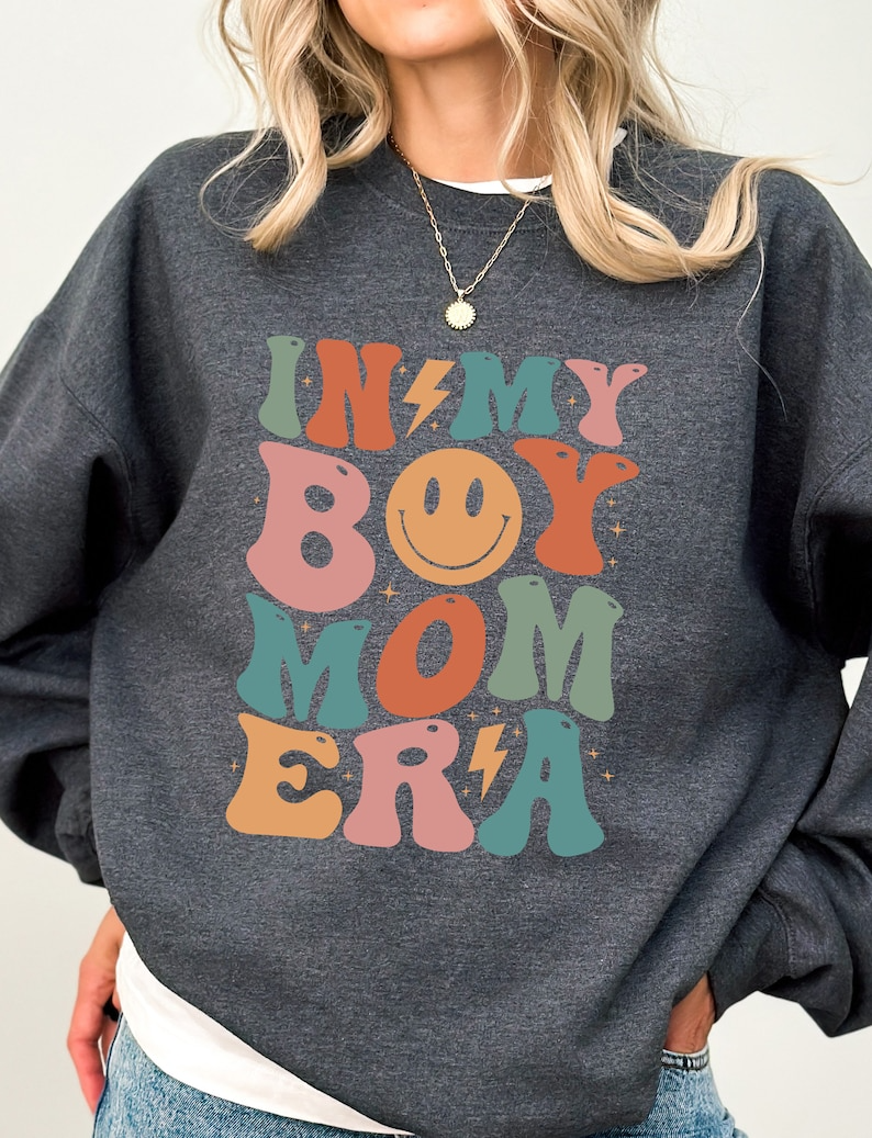 In My Boy Mom Era T-shirt - perfect cadeau voor Moederdag, Moederdagcadeau, mama-shirt, beste mama-shirt van dochter, cadeau voor beste moeder