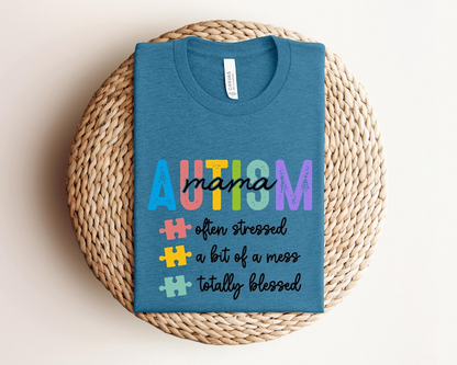 Autisme moeder shirt, Womens autisme shirt, autisme moeder cadeau shirt, autisme bewustzijn shirt, autisme moeder held, bewustzijn autisme, autisme moeder cadeau