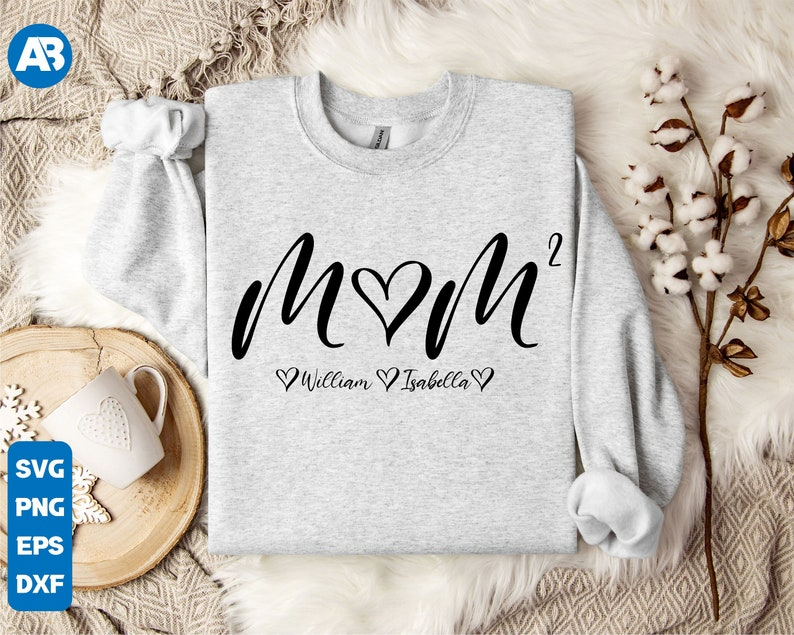 Moeder kubus shirt, moeder van drie shirt, gepersonaliseerde moeder Sweatshirt, Moederdag Shirt, moeder Shirt, Mama Power Shirt, Cricut