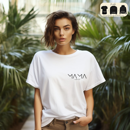 Personalised Mama Sweatshirt, Minimalist T-Shirt, Mother's Day Gift, Modern Mama Hoodie, Pregnancy Announcement Tee, New Mom To Be Gift