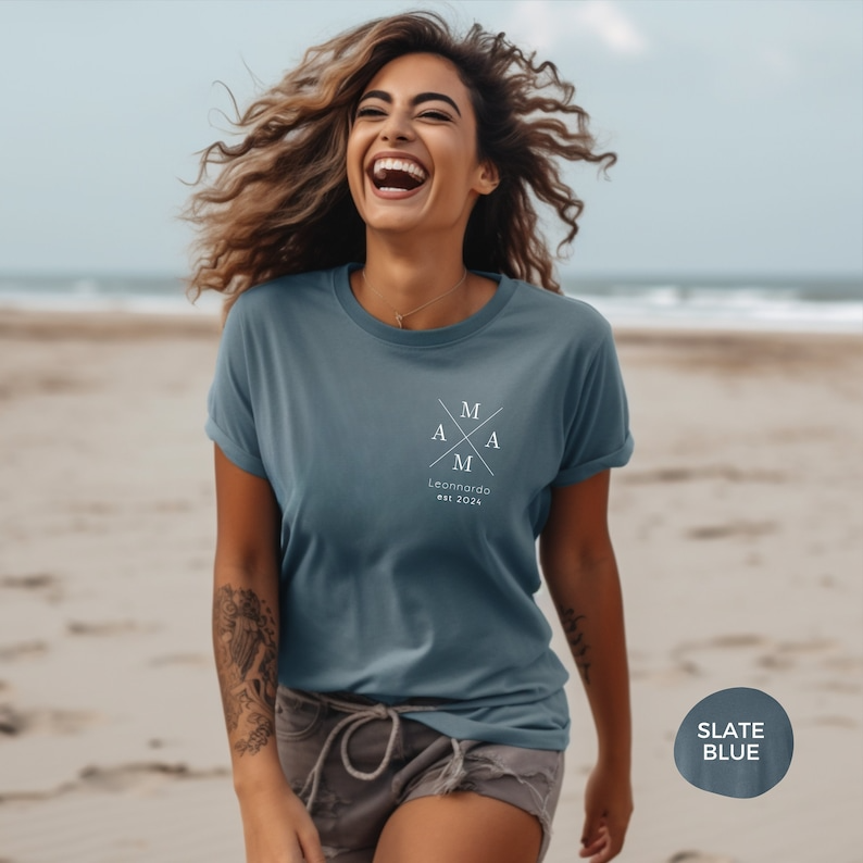 Moeder hoodie gepersonaliseerd met naam en jaar, moeder t-shirt cadeau, aanstaande moeder aankondiging, Moederdag, moeder trui