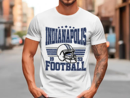 Retro Indianapolis Football Sweatshirt, Indianapolis Shirt, Sunday Football, Indianapolis Football Fan Shirt, Indianapolis Game Day Shirt