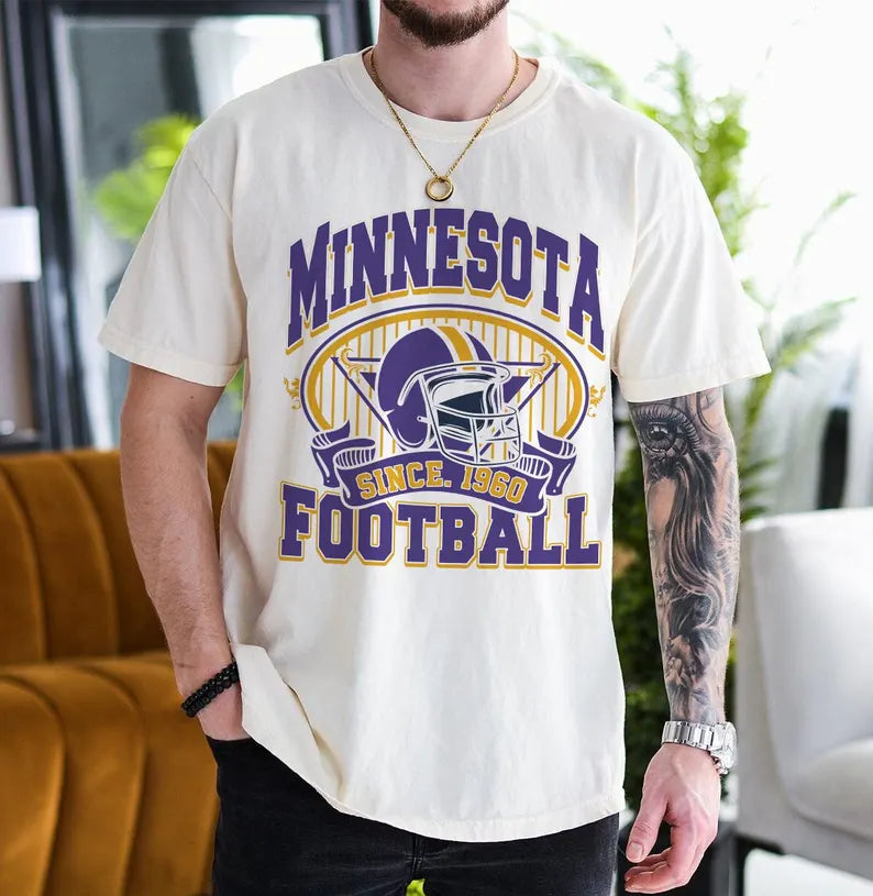 Minnesota Football Sweatshirt, Retro Minnesota Football Fan Sweatshirt, Minnesota Game Day Shirt, 1960 Team Football Shirt