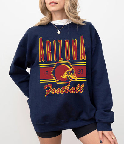 Arizona Vintage Football Sweatshirt, Arizona Fan Crewneck, Arizona Football Shirt, Arizona Gift, Game Day Shirt, Sunday Sport Sweatshirt