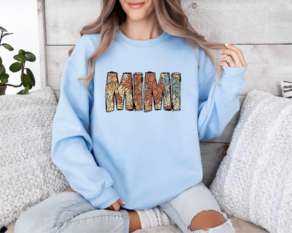 Floral Mimi Gift, Mimi Sweatshirt,Mimi Birthday Gift,Pregnancy Announcement, New Mimi Gift