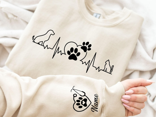 Custom Vet Tech Sweatshirt, Personalized Vet Gifts, Animal Doctor Gift, Gift For Veterinarian, Vet Tech Sweater, Veterinarian Hoodie Sweater