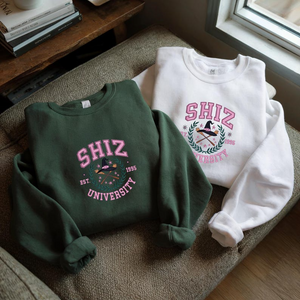 Shiz University Embroidered Sweatshirt, Wizard Shiz University Sweatshirt, Wicked Defy Gravity Broomstick Magic Wand, Best Wicked The Movie