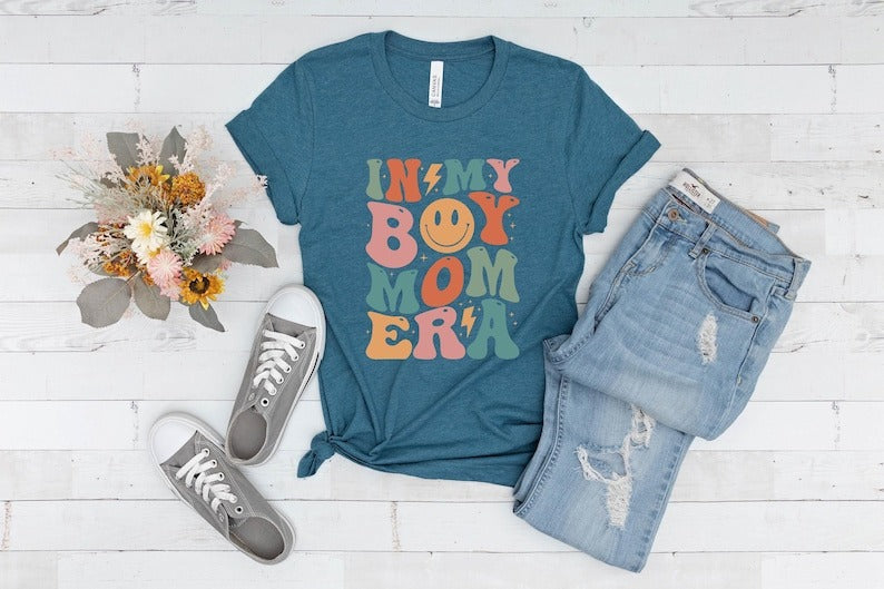 In My Boy Mom Era T-shirt - perfect cadeau voor Moederdag, Moederdagcadeau, mama-shirt, beste mama-shirt van dochter, cadeau voor beste moeder