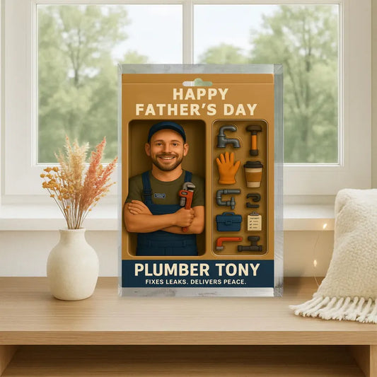 Personalized Father’s Day Gift –Celebrate Dad with a unique set of tools that fix leaks, solve problems, and deliver peace of mind every day