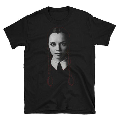 Wednesday Addams Short-Sleeve Unisex T-Shirt